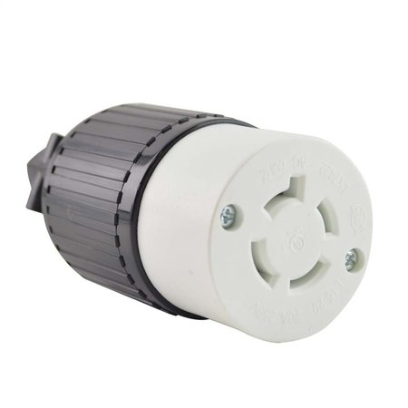 SUPERIOR ELECTRIC Twist Lock Electrical Receptacle 4P 20A 250V - NEMA L15-20C YGA029F